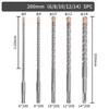 SDS Plus Masonry Drill Bit Set for Concrete, Brick &
