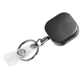 Operitacx Einziehbarer Ausweishalter-clip für Krankenschwestern Sicherheitspersonal Ausweis-zubehör Kartenhalter-clip für Die Arbeit Tragbares Zinklegierungsmaterial