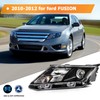 LBRST Headlight Assembly Fit 2010-2012 for Fusion Driver & Passenger
