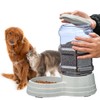 Gravity Automatic Pet Feeder for Large Breeds,6L Dog Food Feeder