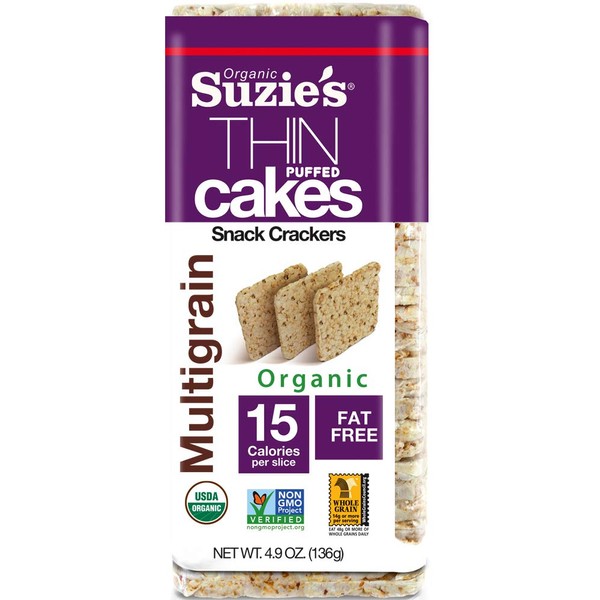 Suzie's Multigrain Thin Cakes 4.6 Oz
