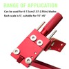 TIWAN Lawn Mower Blade Sharpener - Updated Ball Bearing Manufacturing