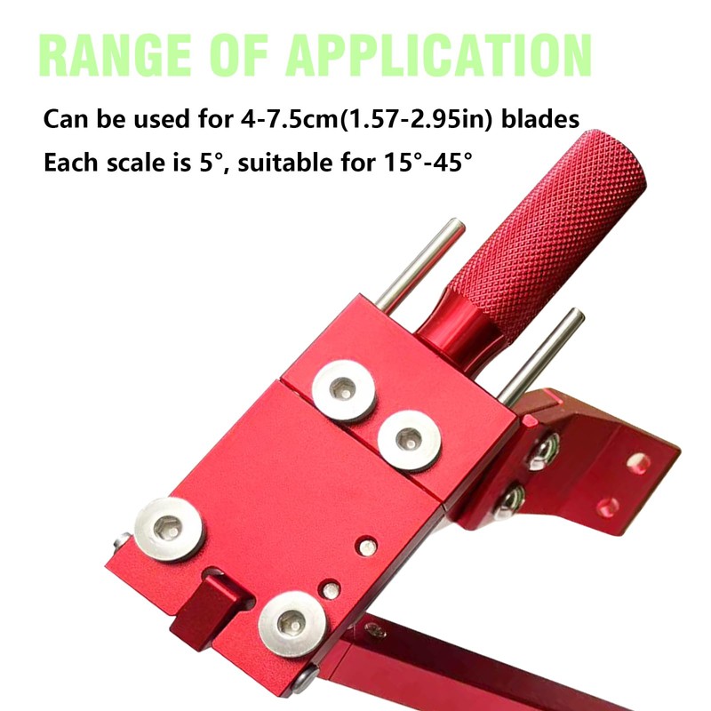 TIWAN Lawn Mower Blade Sharpener - Updated Ball Bearing Manufacturing