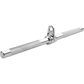 V-Shaped Bar Straight Rotating Bar Curl LAT Pull Down Bar D Handle Double D Row Handle LAT Pulldown Attachments Cable Machine Attachment for Home Gym - Colour: GMA007