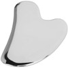 Nanshy Stainless Steel Gua Sha Massage Tool (Silver, Metal) in
