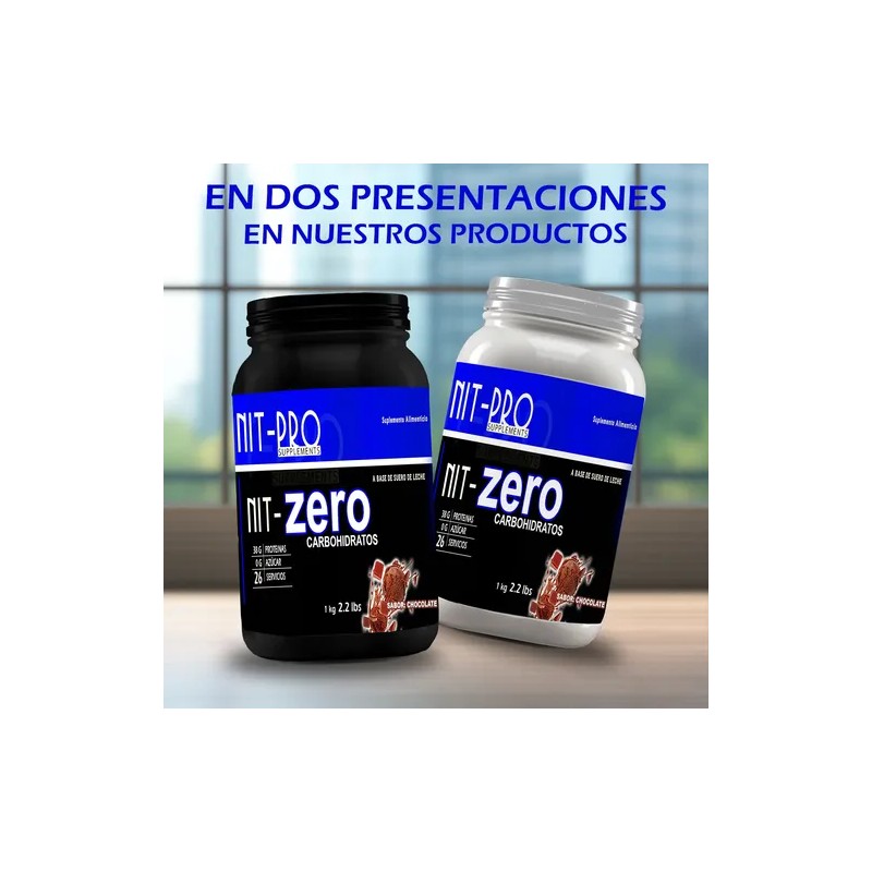 Proteína Whey Isolatada Hidrolizada Nit-pro 1kg 60servicios