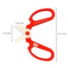 Flower Scissors Hand Creation F-170 (Red)