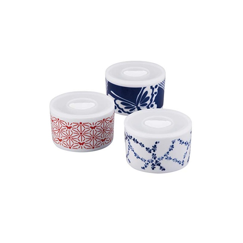 Hanae Mori MC1300-82-S3 Small Canister, Set of 3