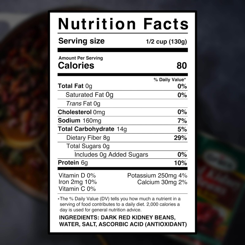 Grace Dark Red Beans in Brine 15 oz - 2