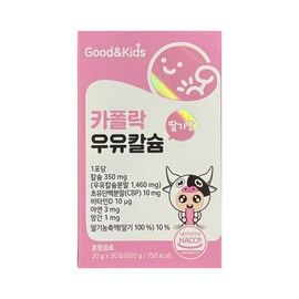 Good & Kids Capolac Milk Calcium 20g x 30 packets 1 / 굿앤키즈 카폴락 우유칼슘 20g x 30포 1개