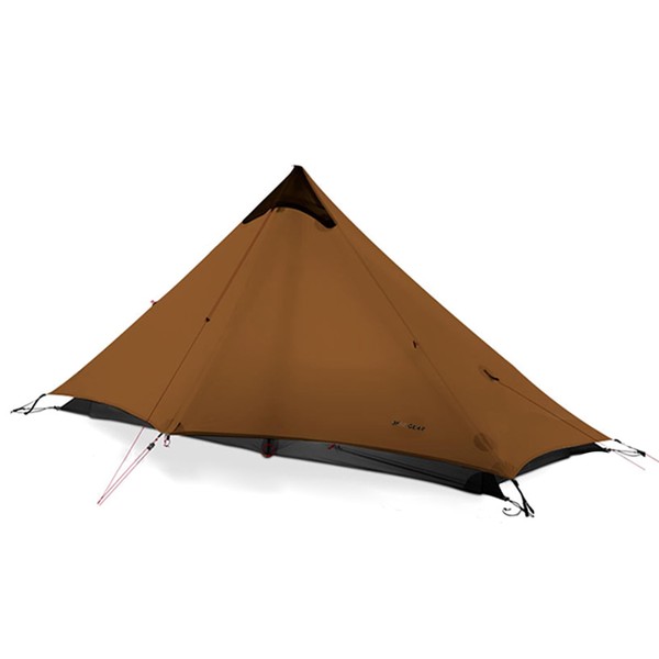 3FULGEAR Ultralight Tent for Backpacking, LANSHAN 1 Trekking Pole Tent