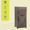 YITAHOME 60-Gallon Secure Package Delivery and Storage Box, Double-Wall Resin,