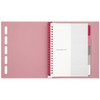 maruman F415-08 Loose Leaf Binder, A5, Clarte, 20 Holes, Pink