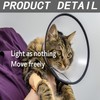 Cat Cone, Pet Elizabethan Collar Adjustable Lightweight Anti Lick Bite