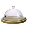 Smoking Gun Dome for Cocktails, 10" Acrylic Cocktail Lid, Smoker