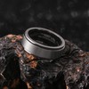 King Will 316L Stainless Steel Spinner Weding Ring for Men