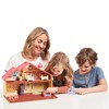 Bluey Family Home Playset with 2.5" poseable Figure, Multicolor (13024)