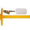 AllGIFT Float Valve 2pcs Adjustable Arm Durable White Float Ball