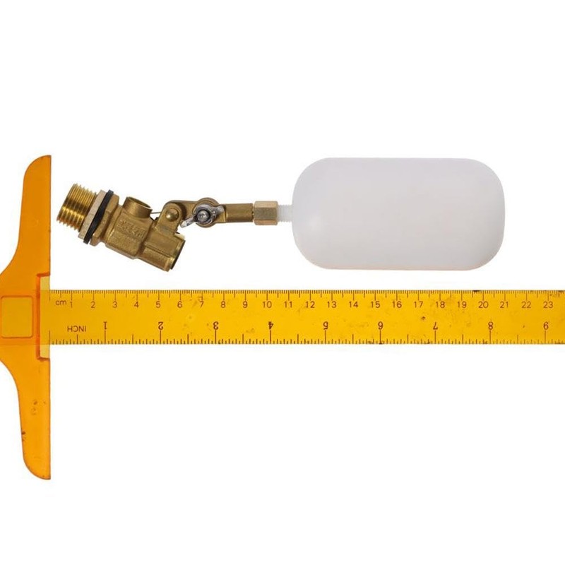 AllGIFT Float Valve 2pcs Adjustable Arm Durable White Float Ball