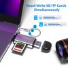 MEANHIGH SD Card Reader, USB-C and USB 3.0 Micro SD