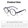 TISHUI Blue Light Blocking Reading Glasses for Women Men +1.50