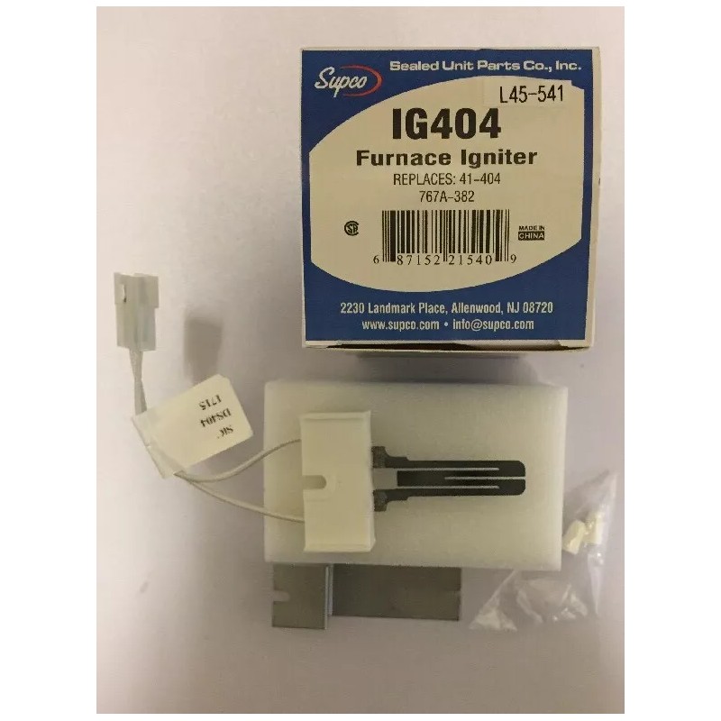 SUPCO UNIVERSAL FURNACE IGNITER IG404