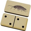 Azeeda 'Woodlouse' Domino Set & Box (DM00031714)