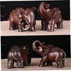 Bloque de Madera Negra RARA Africana, artesanías de Madera ébano,