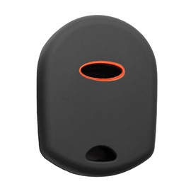 Silicone Key Fob Cover, Remote Key Protector Fit for Ford Edge Expedition Explorer F-150-450 2011-2016, 3 Buttons Key Fob Cover Protector for 164-R8070 CWTWB1U793 (Black)