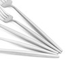 Matte Silverware Set, Oliviola 60-Piece Stainless Steel Flatware Cutlery Set