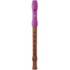 HOHNER Alegra Line Recorder, Pink, German, Two-Piece