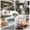Sink Strainer, Kitchen Sink, Sink Strainer, Suitable for Sink Bore