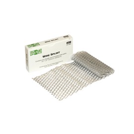 First Aid Only 21-003 Aluminized Flexible Metal Wire Splint, 27 Length x 3-3/4 Width
