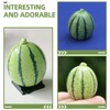 Alipis 12pcs Artificial Watermelon Model Miniature Resin Fake Watermelon Realistic
