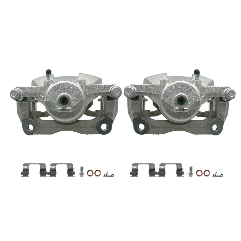 Chefull Front Left Right Brake Calipers With Bracket Fits for