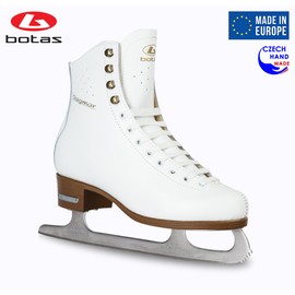 Botas - Model: Dagmar/Made in Europe (Czech Republic) / Figure Ice Skates for Women, Girls, Kids/Sabrina Blades/White Color