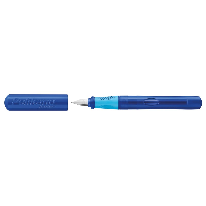 Pelikan Pelikano Junior 824811 Fountain Pen for Right-Handed Users, Blue,
