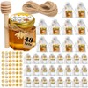 Aliggbent 48 Pack Mini Honey Jars Party Favors in Bulk,
