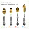 Bicycle Valve Adapter Set, All Bicycle Valve Adapters, French Valve