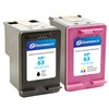 Dataproducts Remanufactured High Yield Black, Tri-Color Ink Cartridges Replacement for