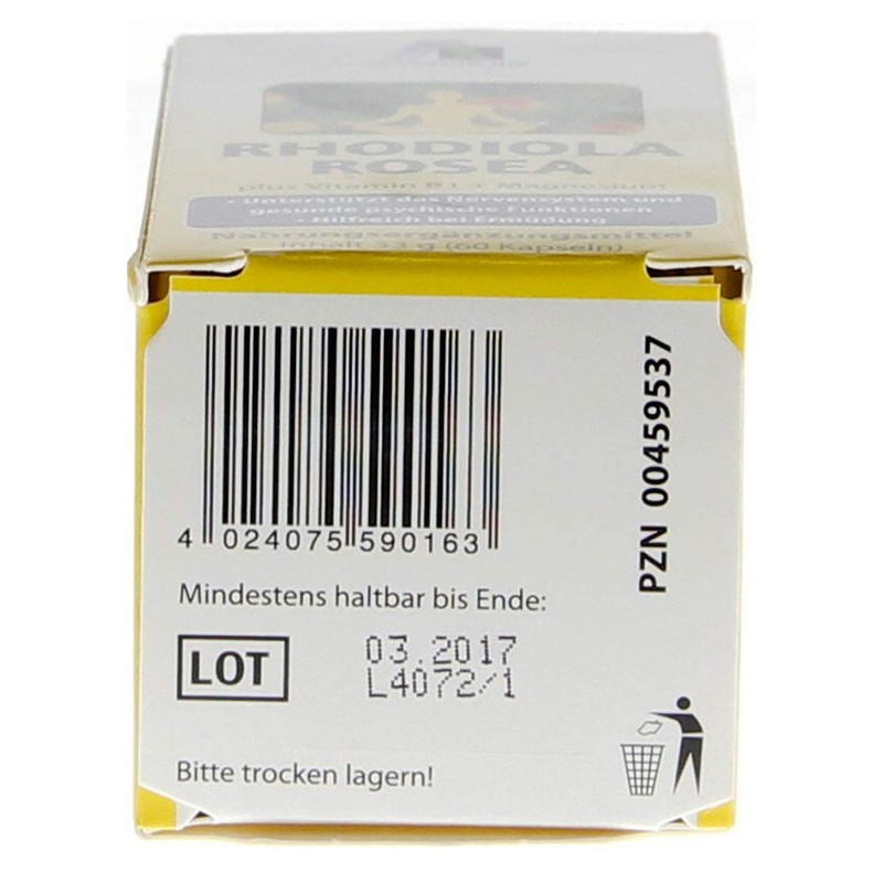 Avitale Rhodiola Rosea Capsules 200 mg Pack of 60 (1