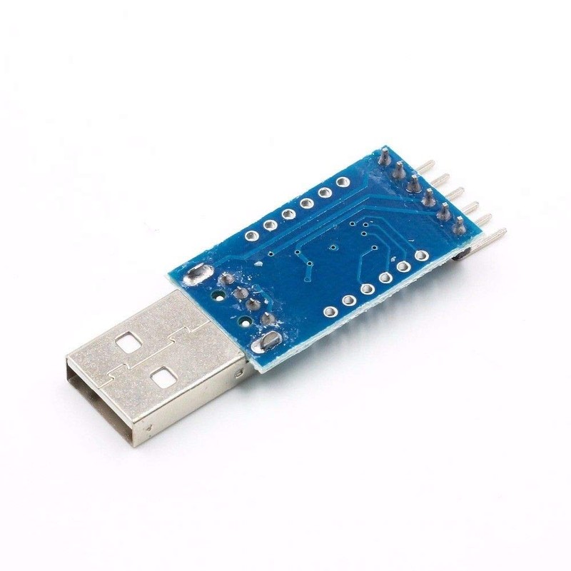 TECNOIOT CP2104 USB to RS232 TTL UART 6PIN Connector Module