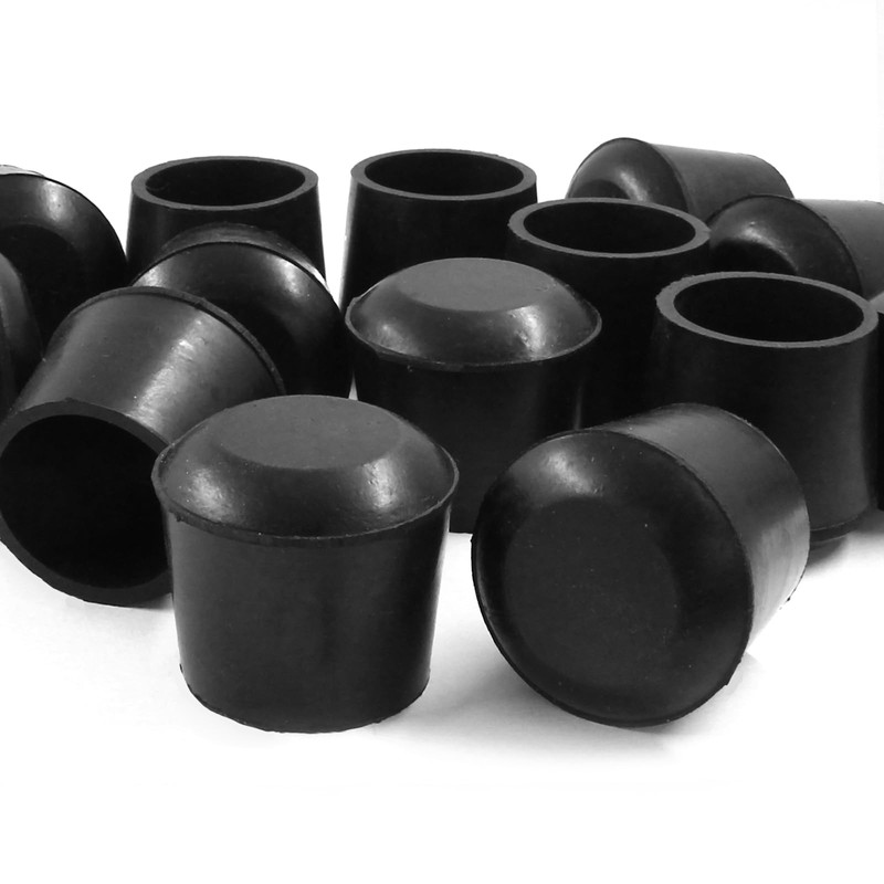 Piutouyar Round PVC Rubber Furniture Covers, 28mm / 1-1/8 Inches