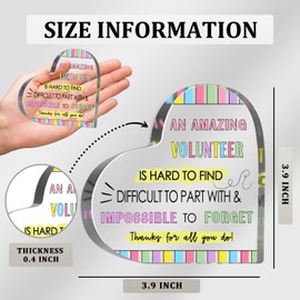 Happy Thanksgiving Gifts for Women Men, Pumpkin Gnomes Decorations Sign for Home Office, Autumn Acrylic Heart Shaped Plaque, Fall Keepsake Ornaments for Table Shelf