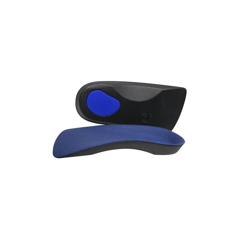 3/4 Orthotic Insole Support Helps Weak and Fallen Arches Also