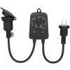 KIMOC 8 Hour Timer Outlet, For Outdoors, Rainproof, Waterproof, With
