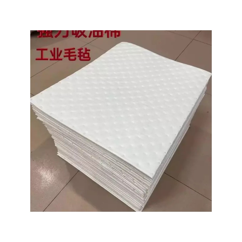 폐유 오일 흡착포 창고 종이 기름 흡착 평면 비상 시트