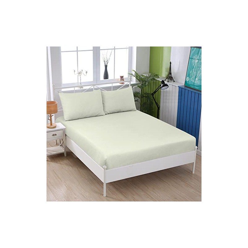 100% Brushed Cotton Soft Thermal Flannelette 30 cm Extra Deep