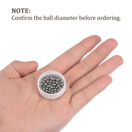 Kozelo 200pcs Precision Balls - [5.5mm] 201 Stainless Steel for Bearings Use, Solid