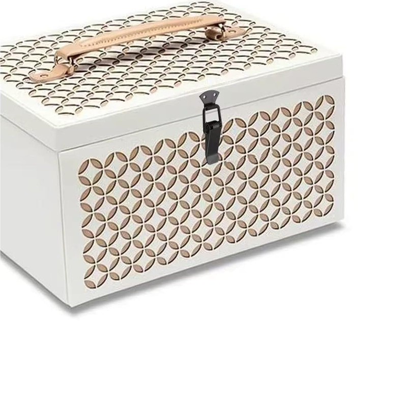 2PCS Iron Tension Clasp, 91mm Spring Loaded Toggle Latch with